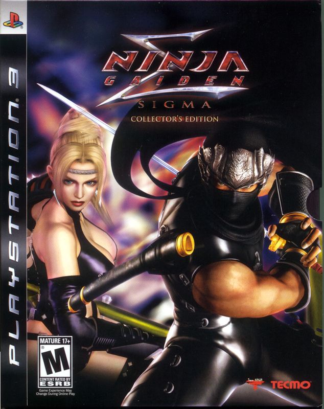 Ninja Gaiden Sigma Collector's Edition box art for Playstation 3